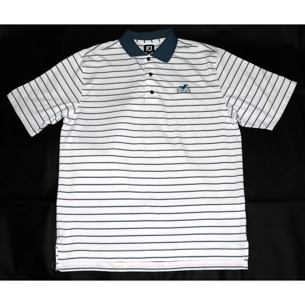 FootJoy "Bayou Club" Men's Short Sleeve Golf Polo Shirt Size Large